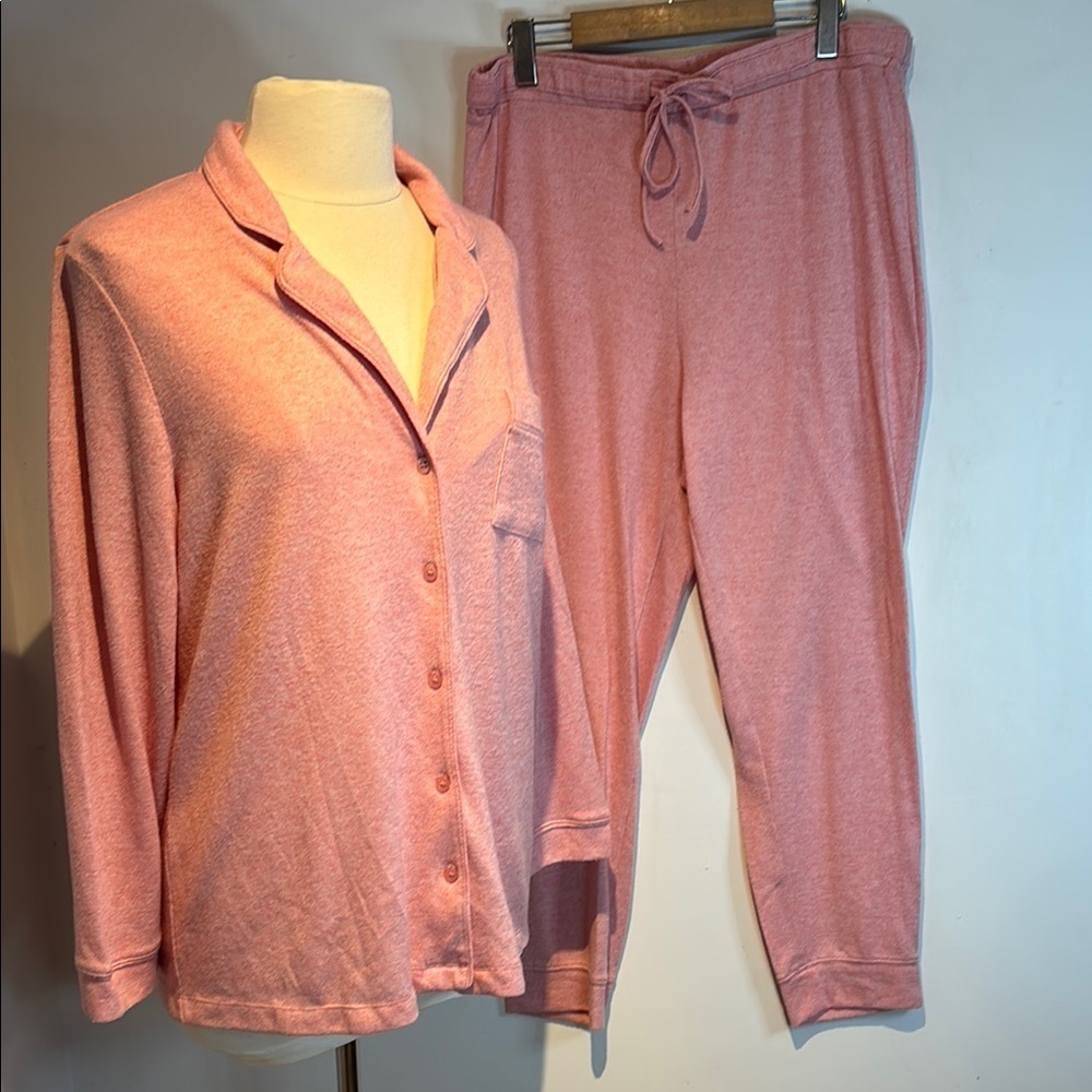 Haven Well Within Pink XL Pajama Set - Soft Lounge Wear